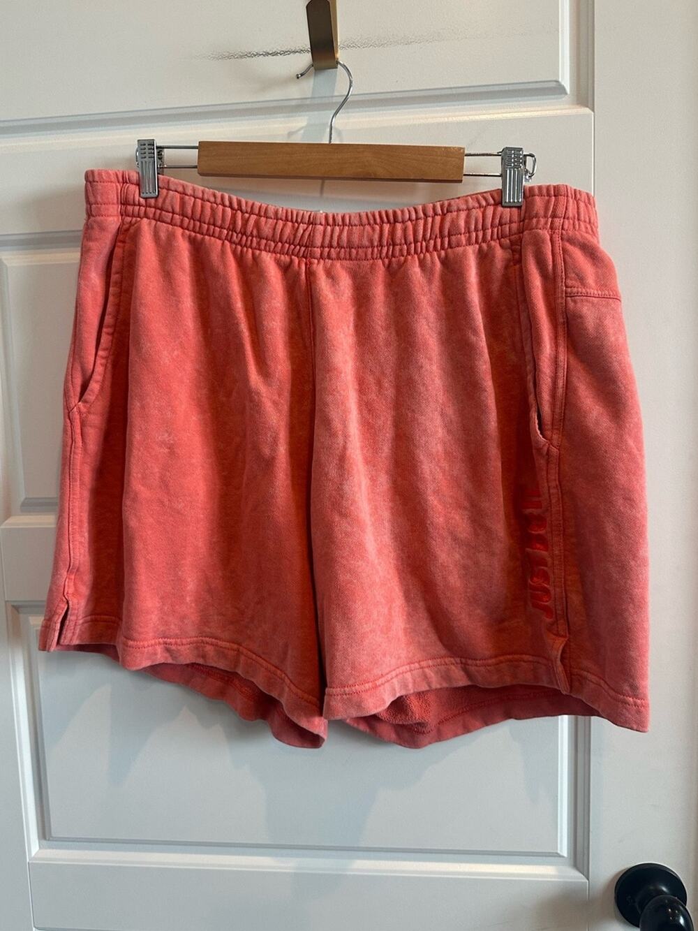Nike Swoosh Acid Wash Sweat Shorts